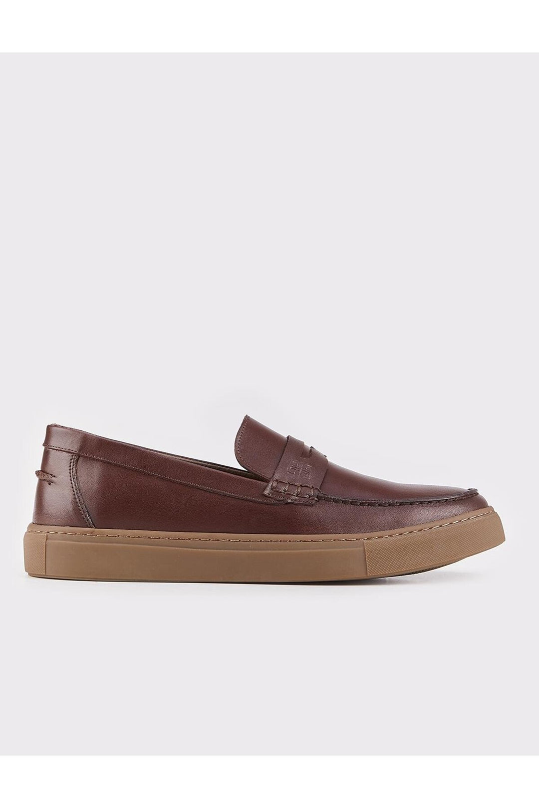 Cabani Shoes Chaussures Loafer En Cuir Véritable Marron D'hiver Pour Hommes - Multicolore