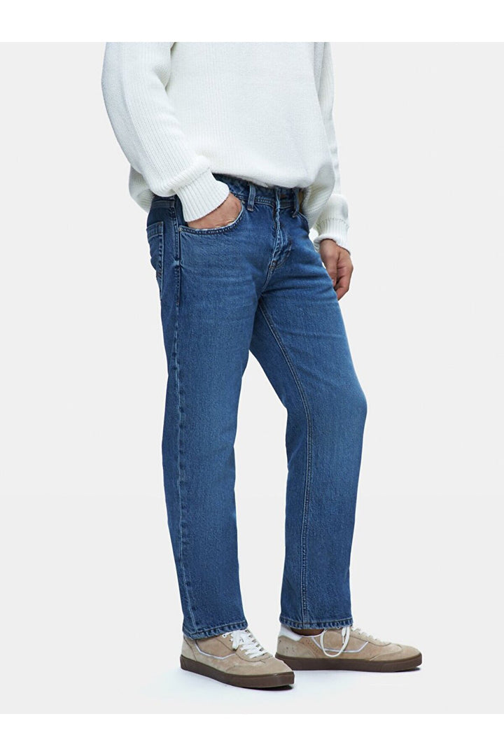 LTB Pantalon en jean coupe droite à taille moyenne Paul X
