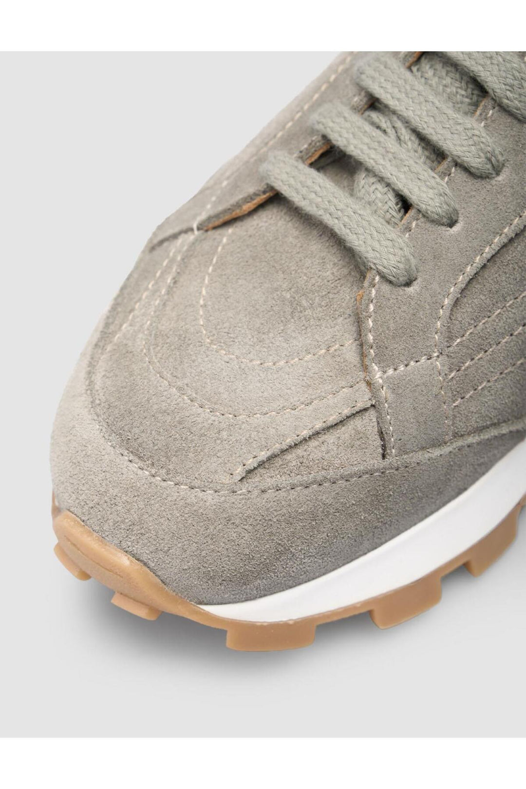 Cabani Shoes Baskets pour femmes en cuir véritable 100% beige - Sable