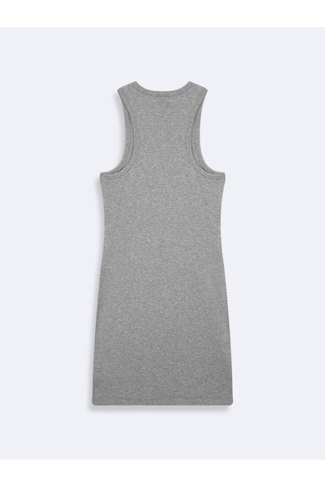 LTB Robe basique en jersey gris - Gris
