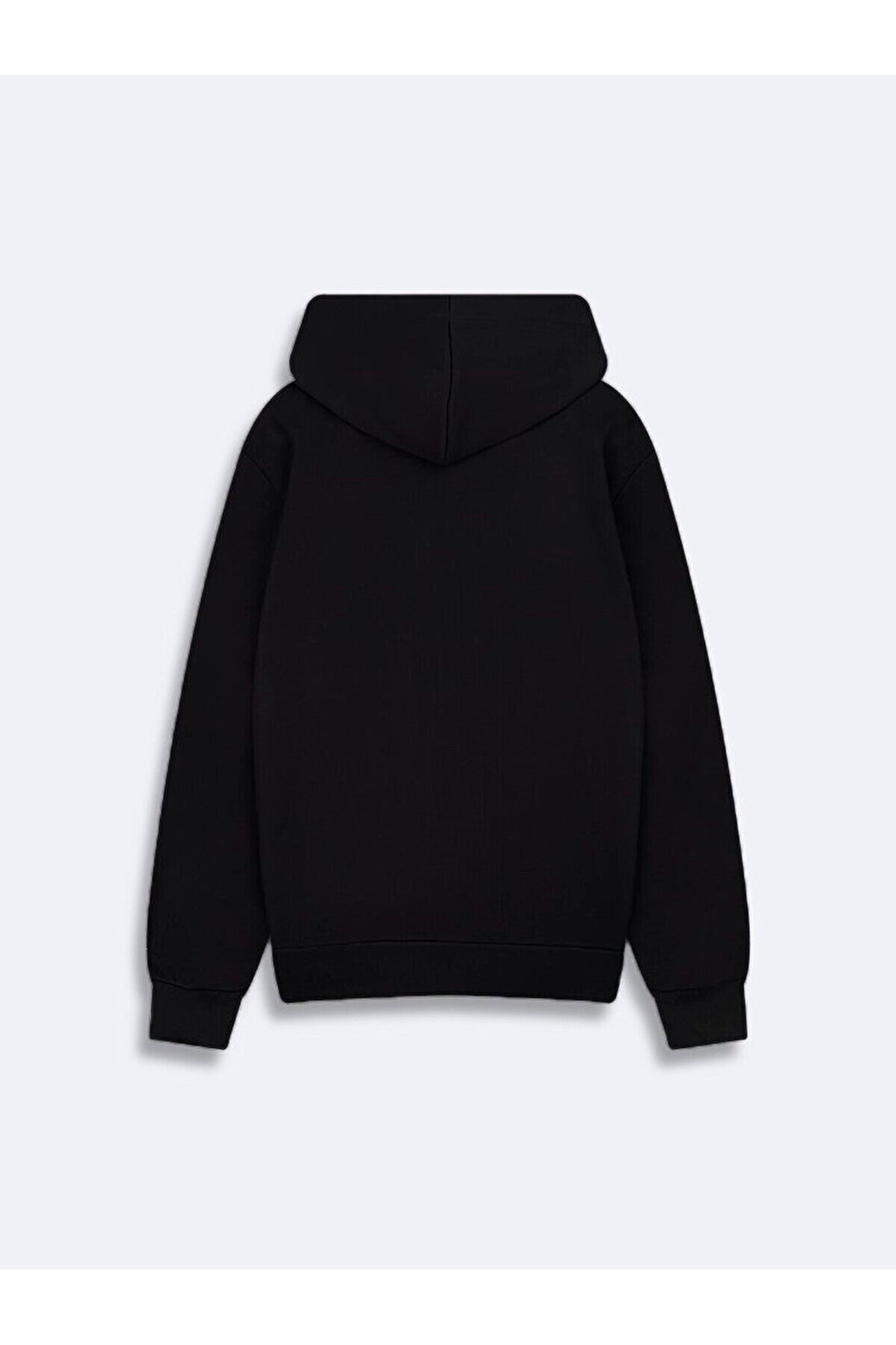 LTB Sweat noir imprimé à poche zippée et capuche