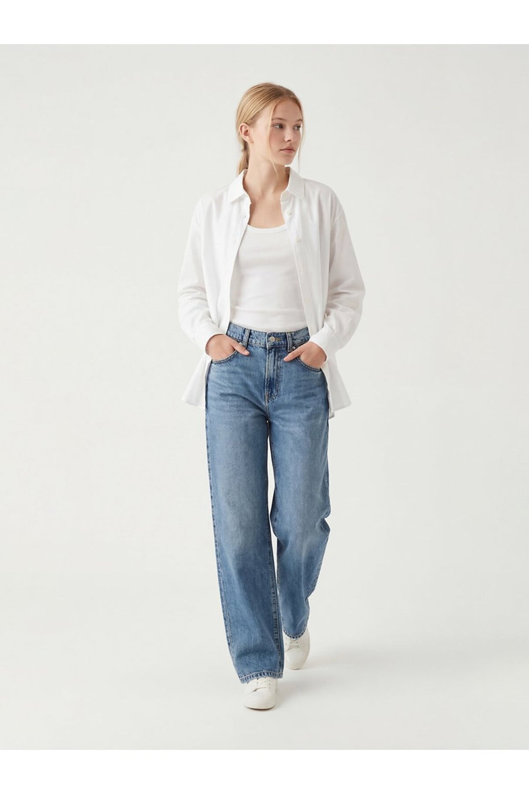 LTB Pantalon Larrie Mid Indigo - mid Indigo