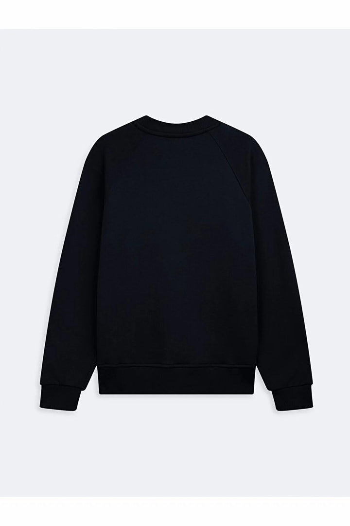 LTB Sweatshirt basique à col rond bleu marine à manches longues - laci̇vert_301