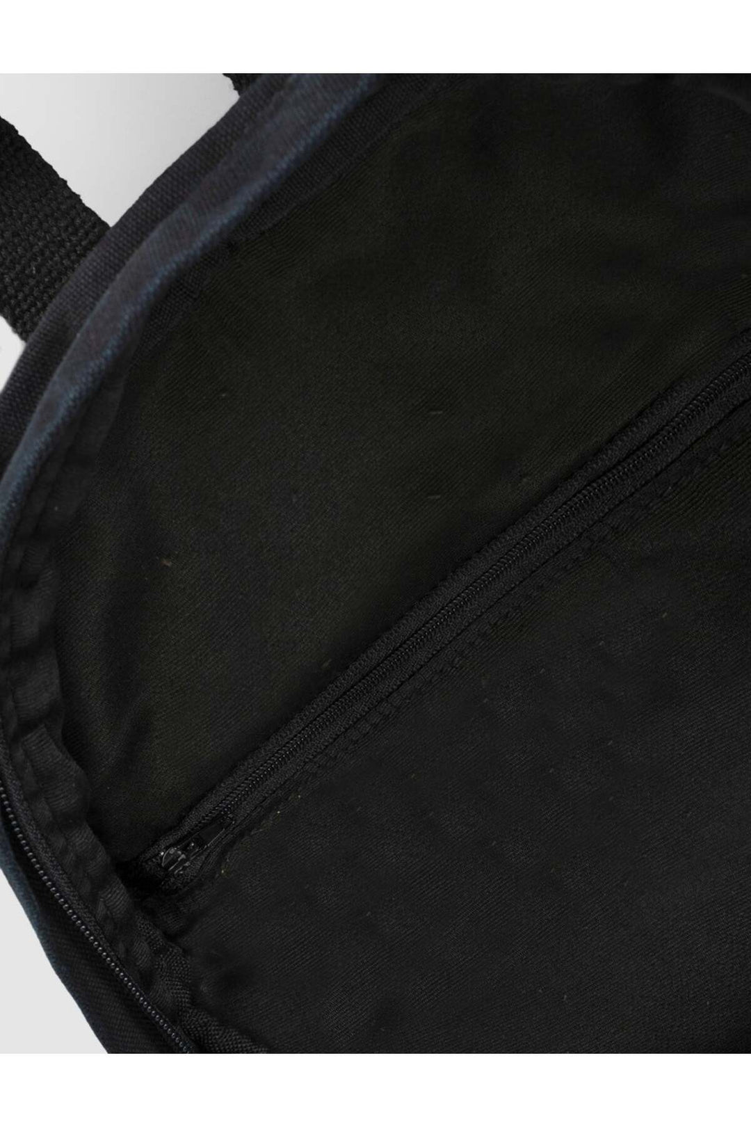 Cabani Shoes Sac à dos unisexe en lin noir avec imprimé vintage - Noir