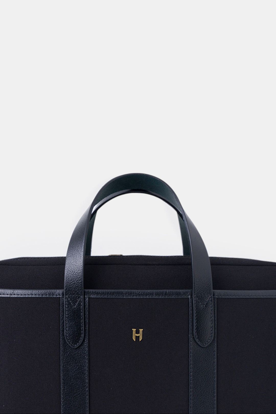 Helmbrook Sac pour ordinateur portable Benedict en cuir véritable 15,6"à deux compartiments pour homme