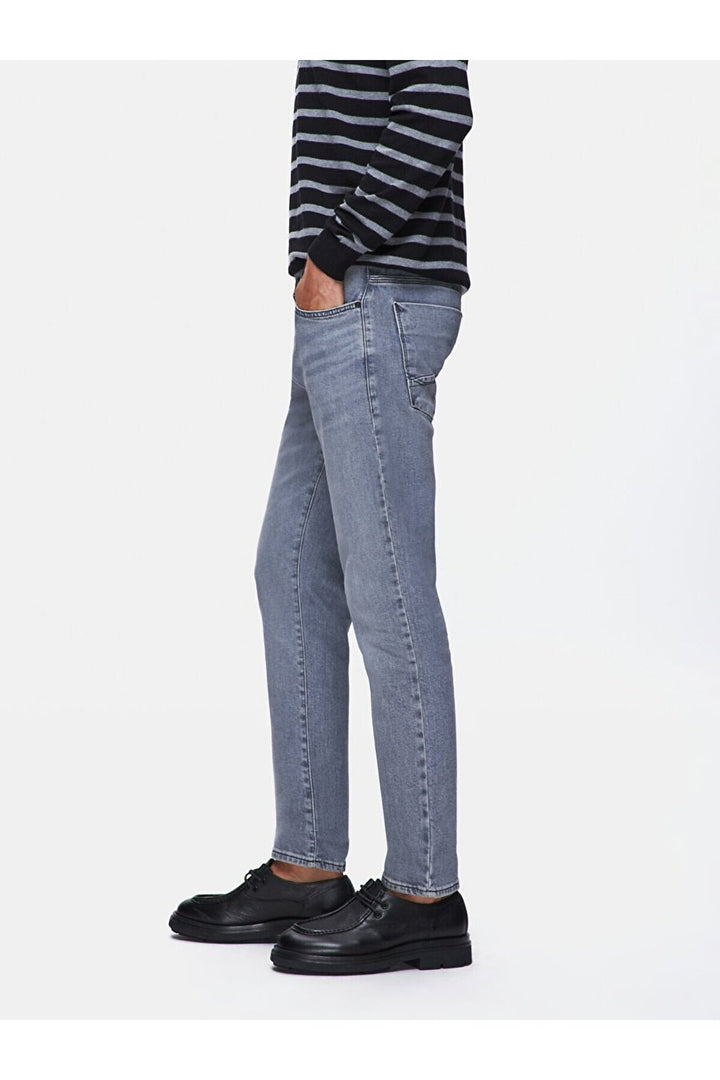 LTB Pantalon en jean à taille basse Joshua Narrow Leg - Gris