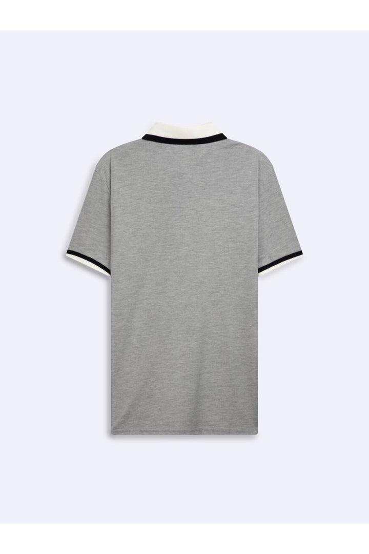 LTB T-shirt gris à détails contrastés - Gris