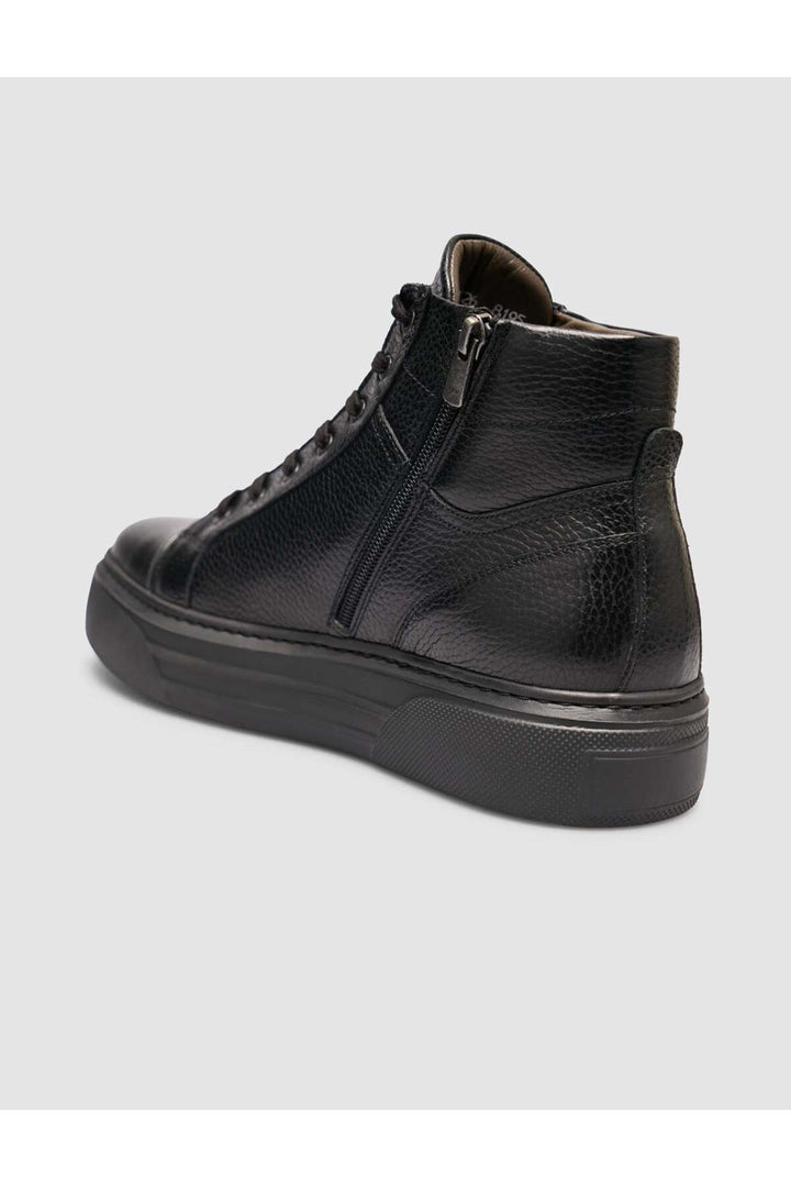 Cabani Shoes Bottines pour hommes en cuir véritable avec semelle en EVA noire - Multicolore