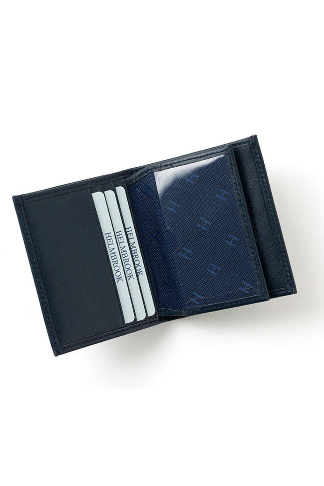 helmbrook Portefeuille en cuir véritable pour homme Slim Design RFID Axel protégé