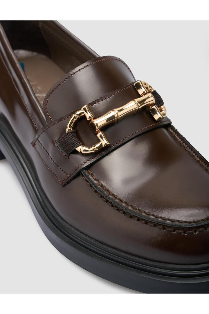 Cabani Shoes %100 Cuir véritable Marron Chaussure quotidienne femme - Marron