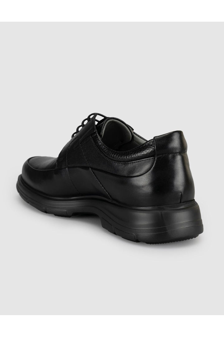 Cabani Shoes Chaussures de ville pour hommes en cuir véritable Urban Step - Noir
