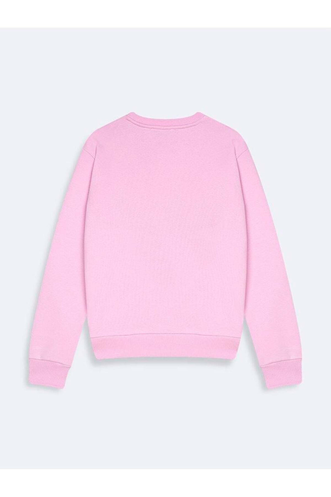 LTB Sweatshirt à Col Rond avec Logo Panece - Rose