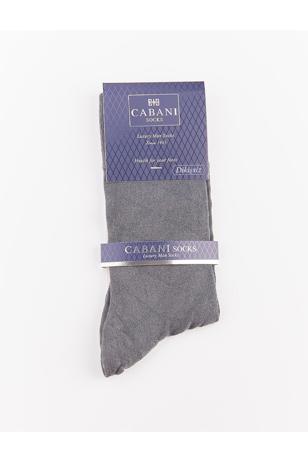 Cabani Shoes Chaussettes longues pour hommes anthracite - Anthracite