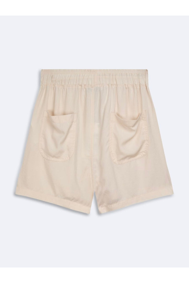 LTB Short crème basique avec taille élastique - Crème