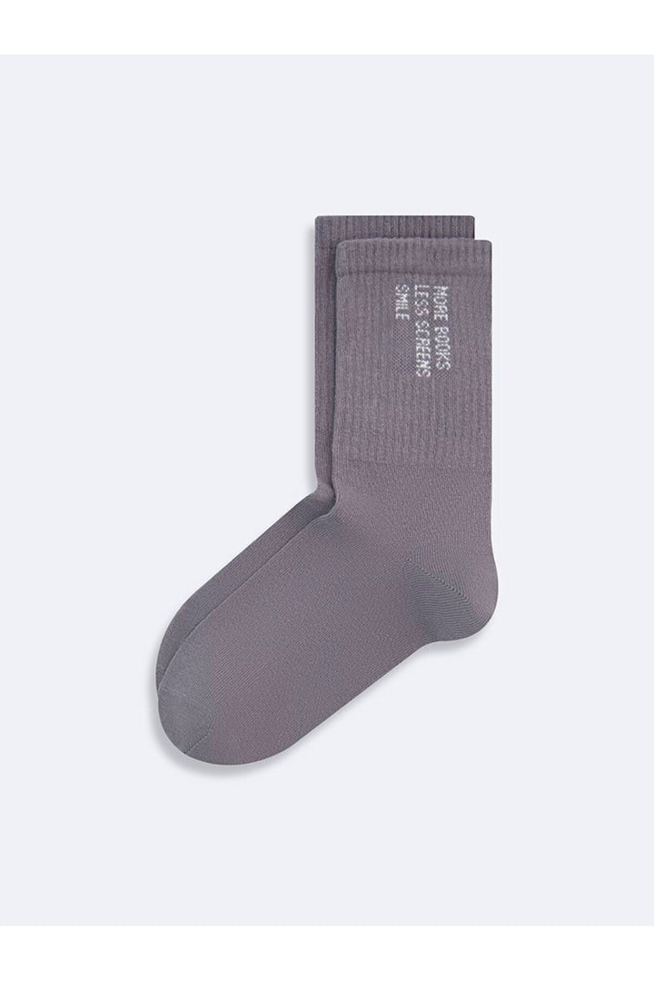 LTB Chaussettes socquettes grises - Gris
