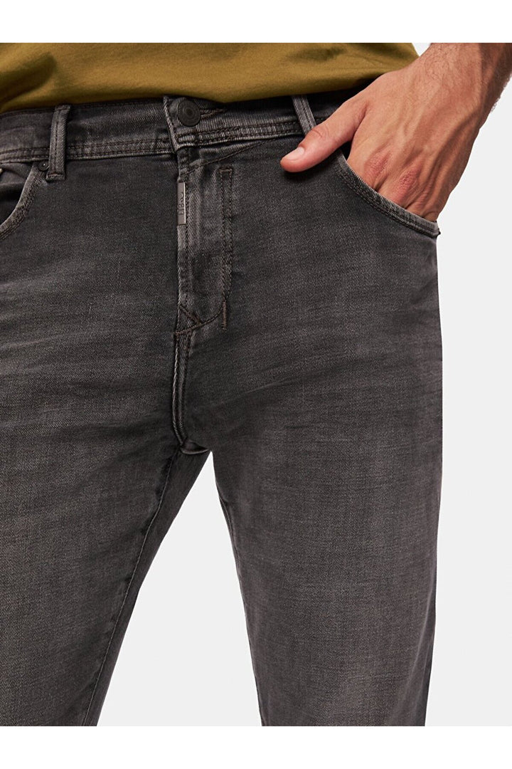 LTB New Dıego X Pantalon en Jean Taille Moyenne Jambe Étroite - karişik_55460