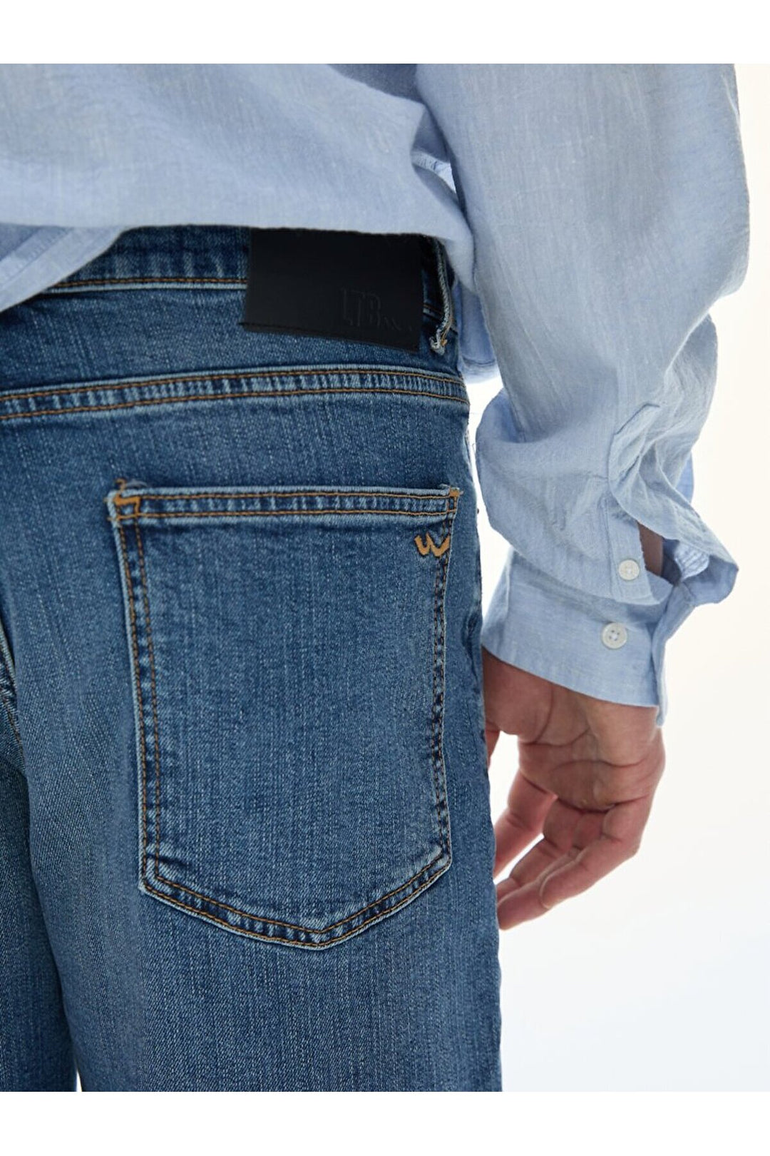 LTB Jean Wendell coupe décontractée taille haute Bermuda