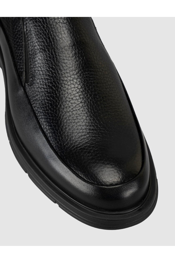 Cabani Shoes Motion Flex Chaussures de ville pour hommes en cuir véritable - Multicolore