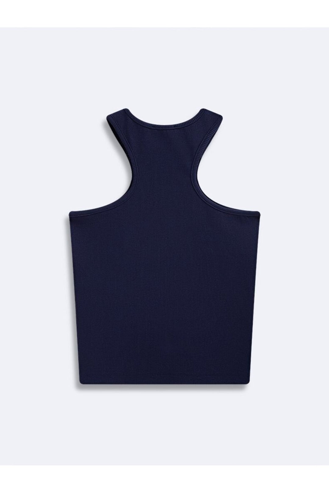 LTB Singlet bleu marine basique côtelé sans manches