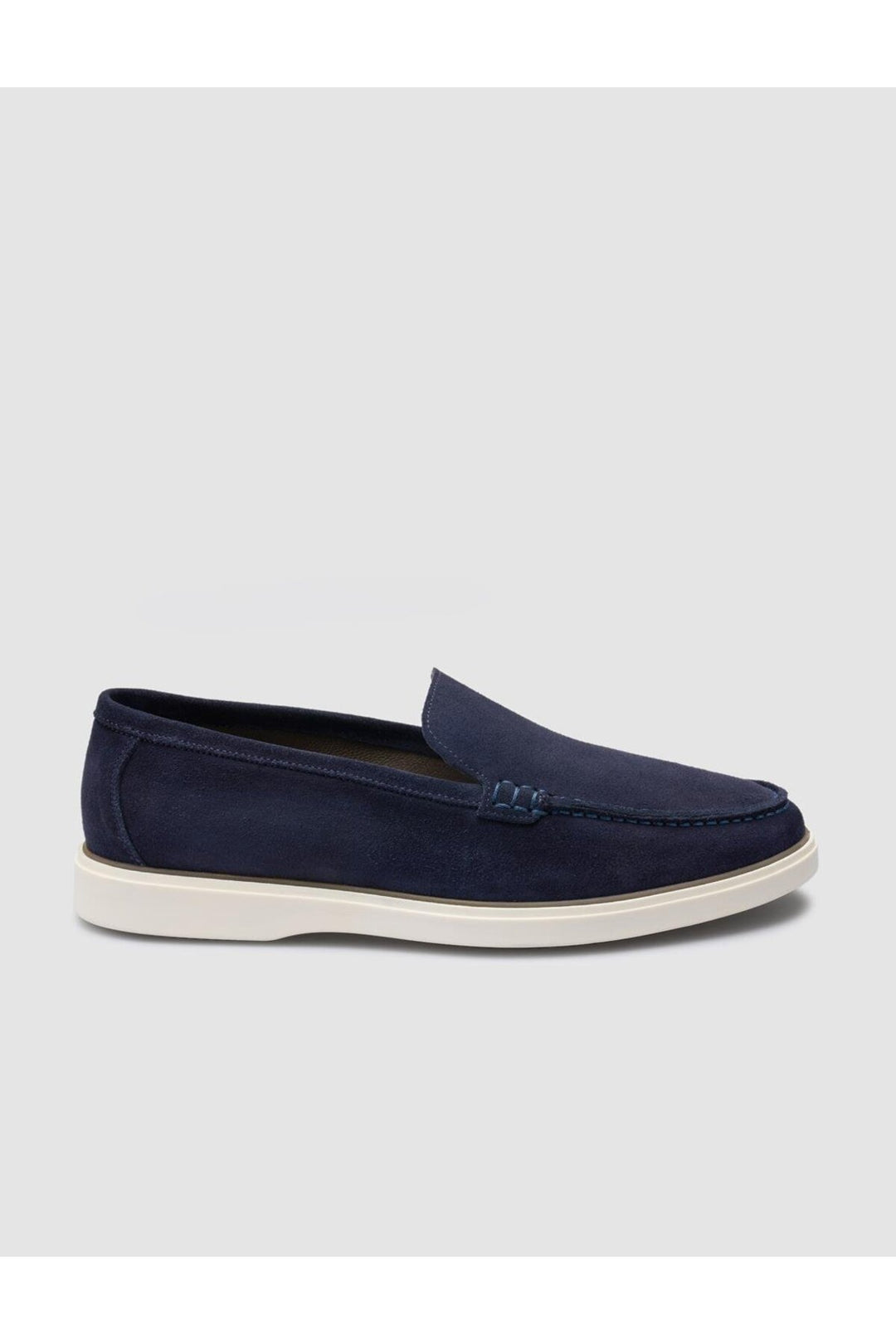 Cabani Shoes %100 Cuir Véritable Mocassins Suédés Pour Hommes Bleu Marine - Bleu marine