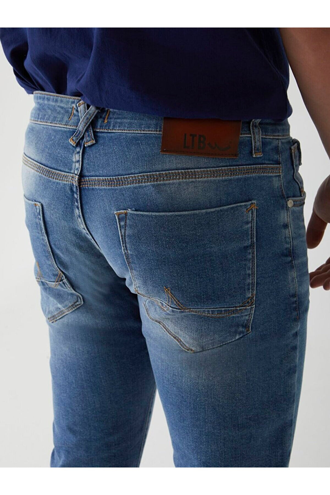 LTB Pantalon en jean à taille basse Joshua Narrow Leg