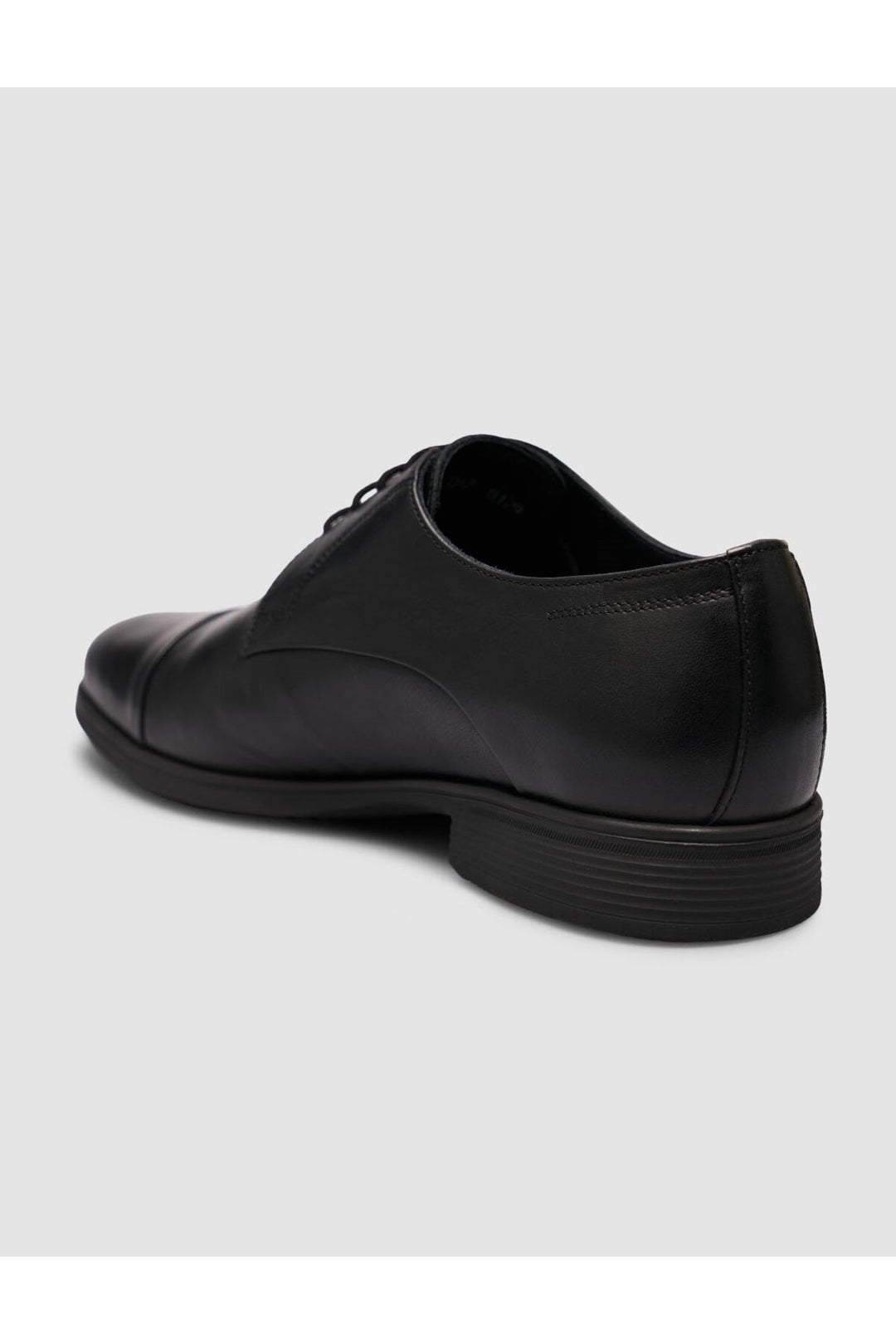 Cabani Shoes Chaussures classiques à lacets en cuir véritable de veau noir - Multicolore