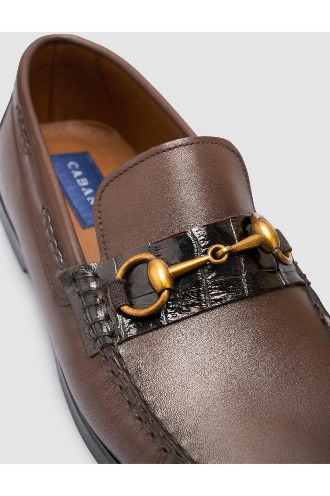 Cabani Shoes %100 Cuir véritable Chaussures classiques pour hommes Marron - Marron
