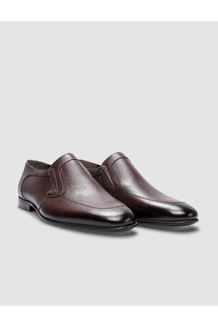 Cabani Shoes %100 Cuir véritable Chaussures classiques pour hommes Marron - Multicolore