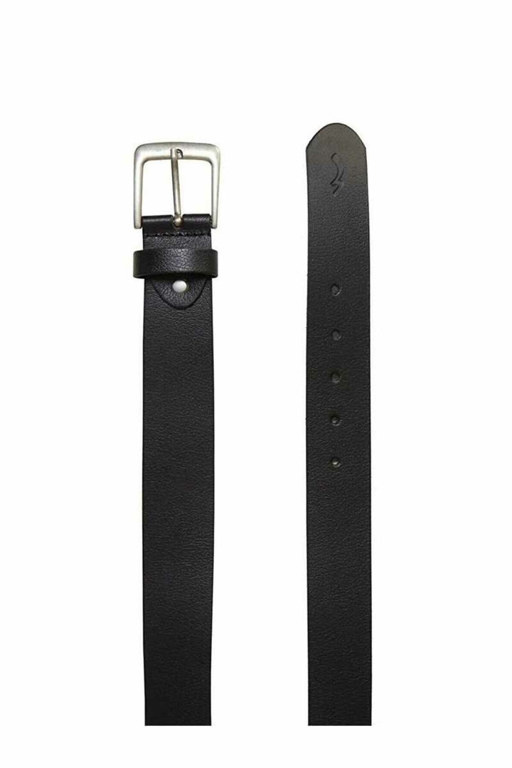 LTB Ceinture noire avec boucle carrée