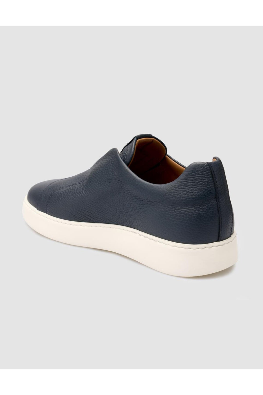 Cabani Shoes %100 Cuir véritable Bleu marine Chaussures de sport pour hommes - Bleu marine