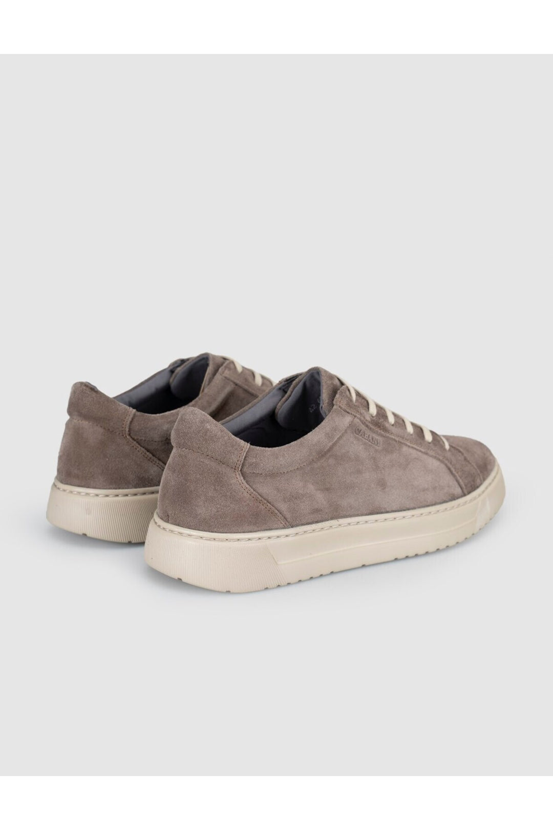 Cabani Shoes Sneakers en cuir suédé véritable pour homme - Vison