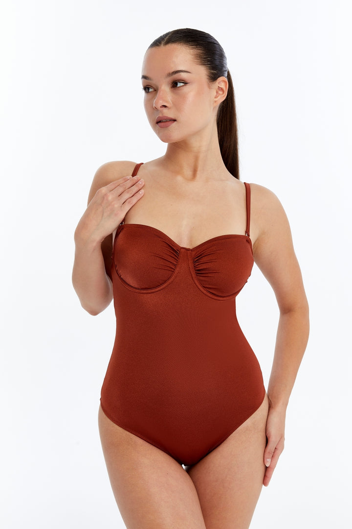 Lovely Things Maillots de bain balconnet ALESSIA - Cannelle