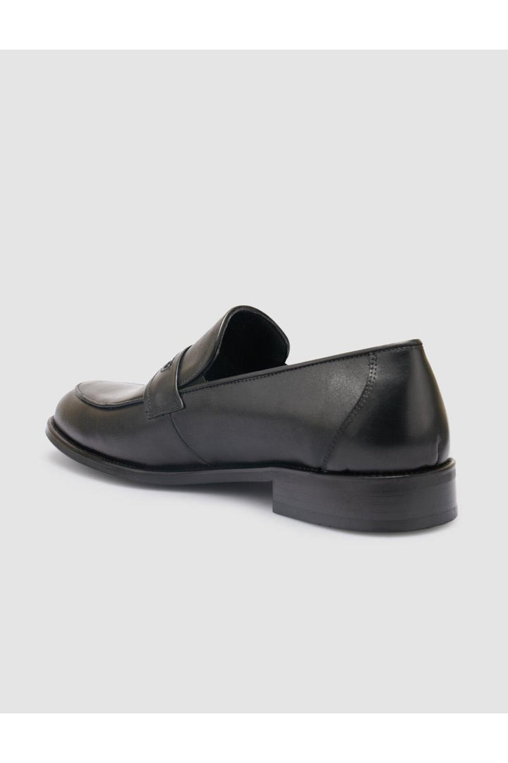 Cabani Shoes %100 Cuir véritable Chaussures classiques pour hommes noires - Multicolore