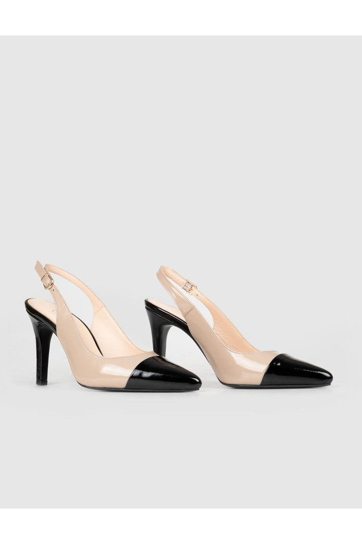Cabani Shoes Chaussures à talons fins en cuir véritable beige - Beige