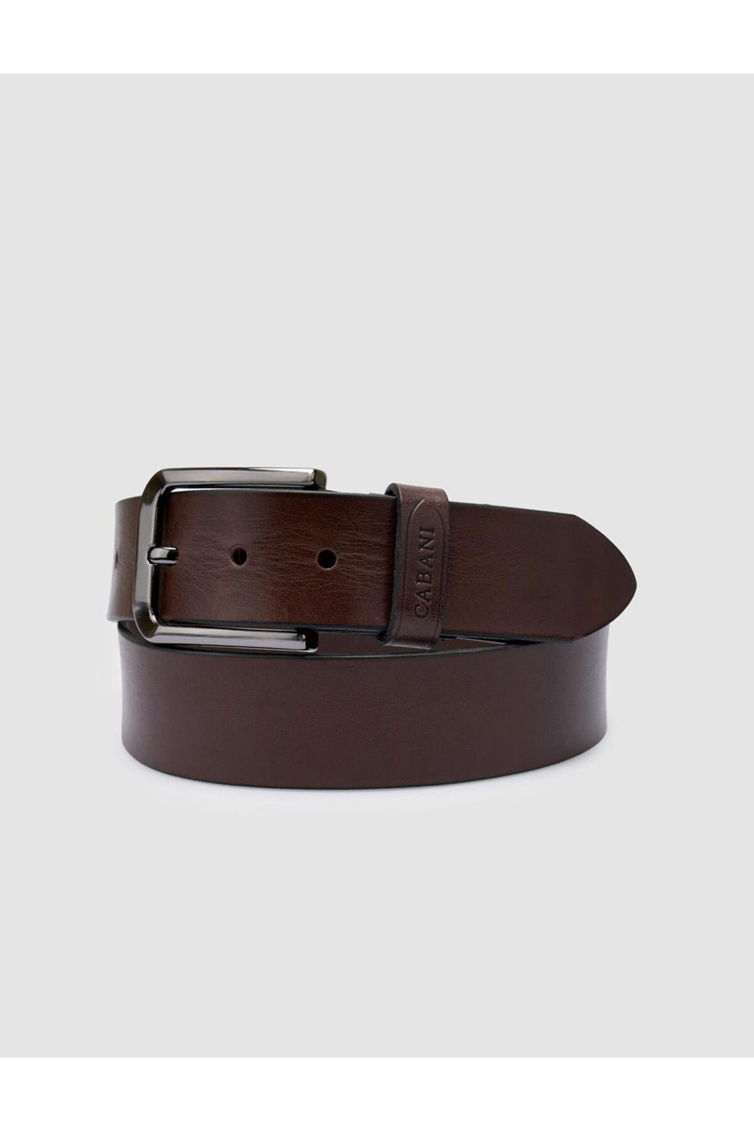 Cabani Shoes %100 Cuir véritable Ceinture classique pour homme Marron - Marron