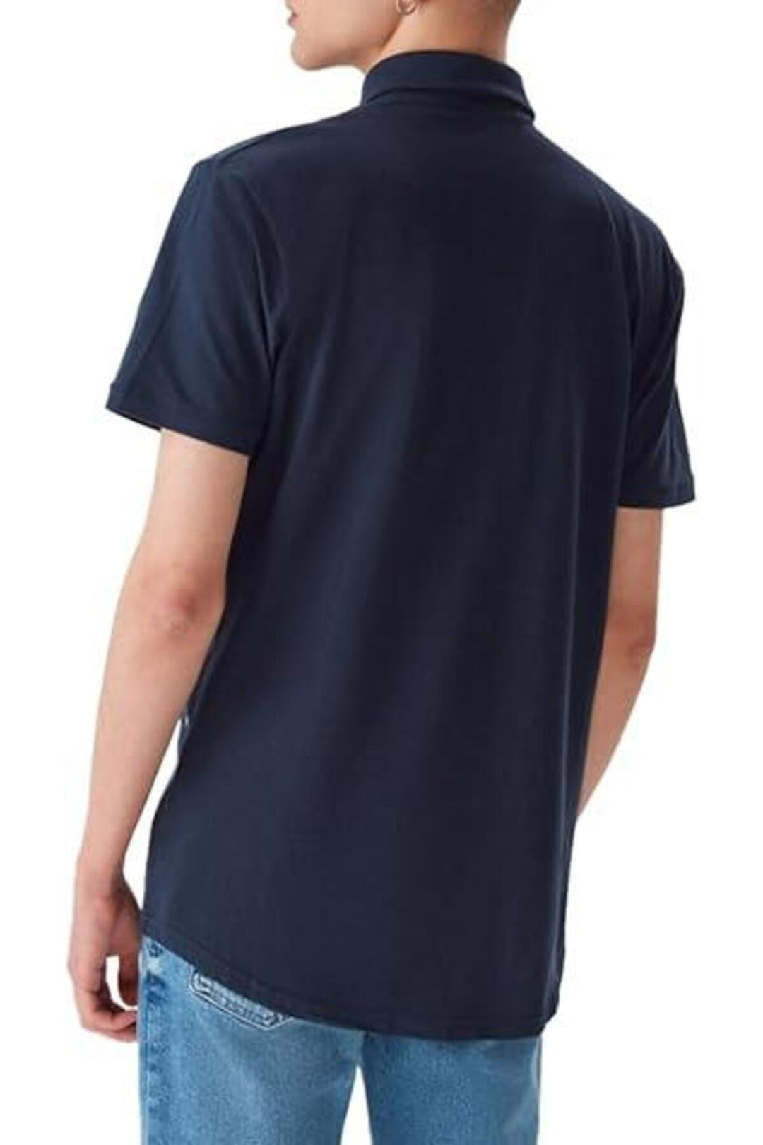LTB Basıc Slim Fit T-shirt à manches courtes Bleu marine - Bleu marine_301