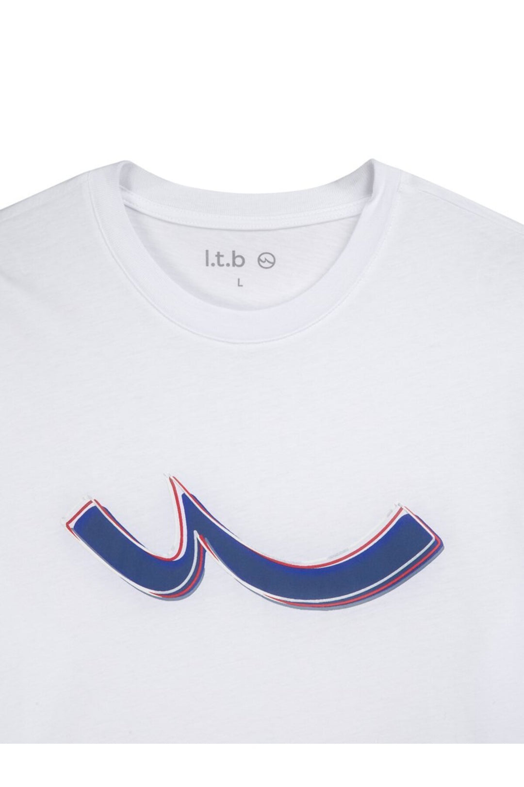 LTB T-shirt Blanc Imprimé Logo - Blanc
