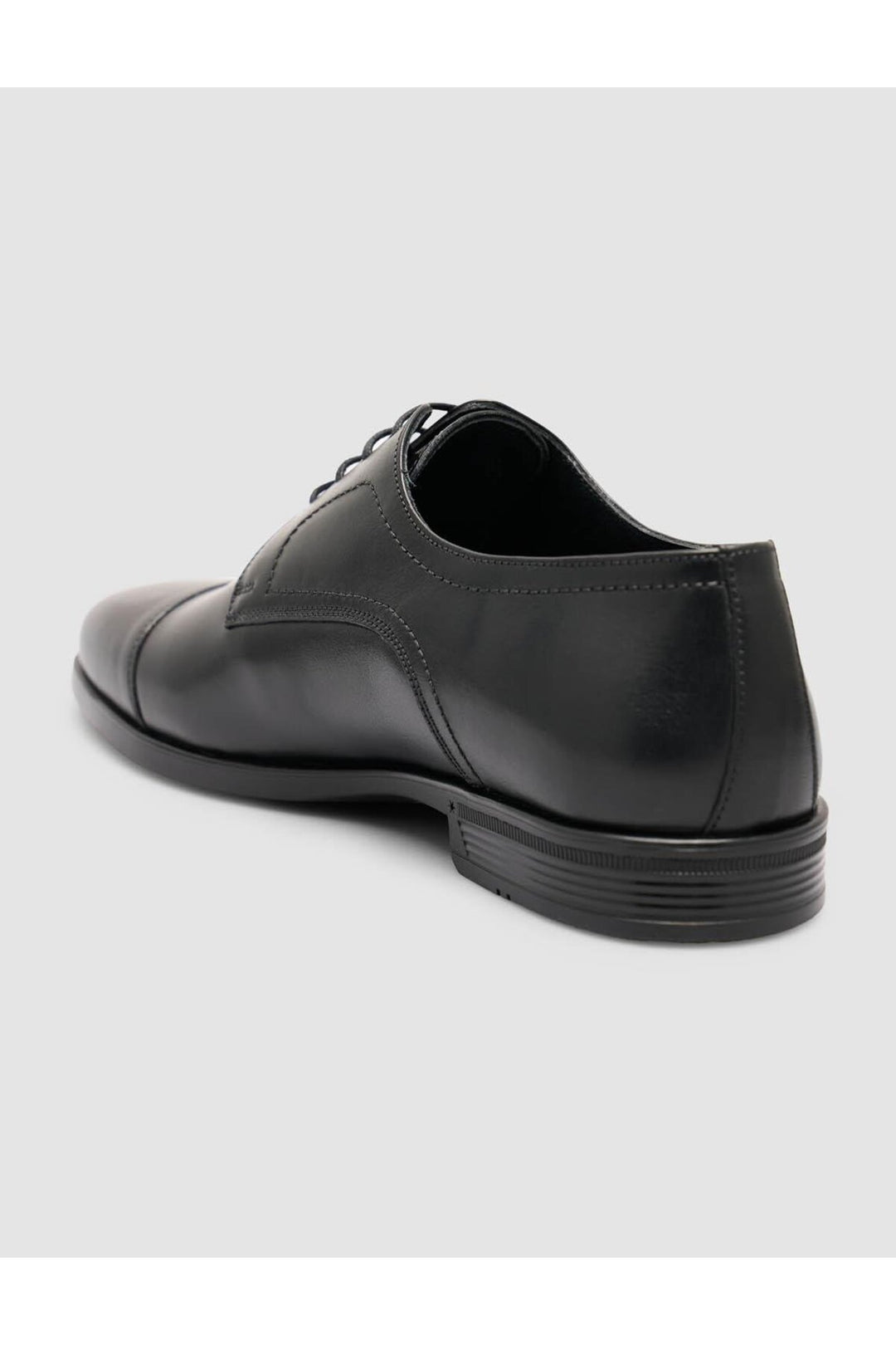 Cabani Shoes %100 Cuir véritable Chaussures classiques pour hommes noires - Noir