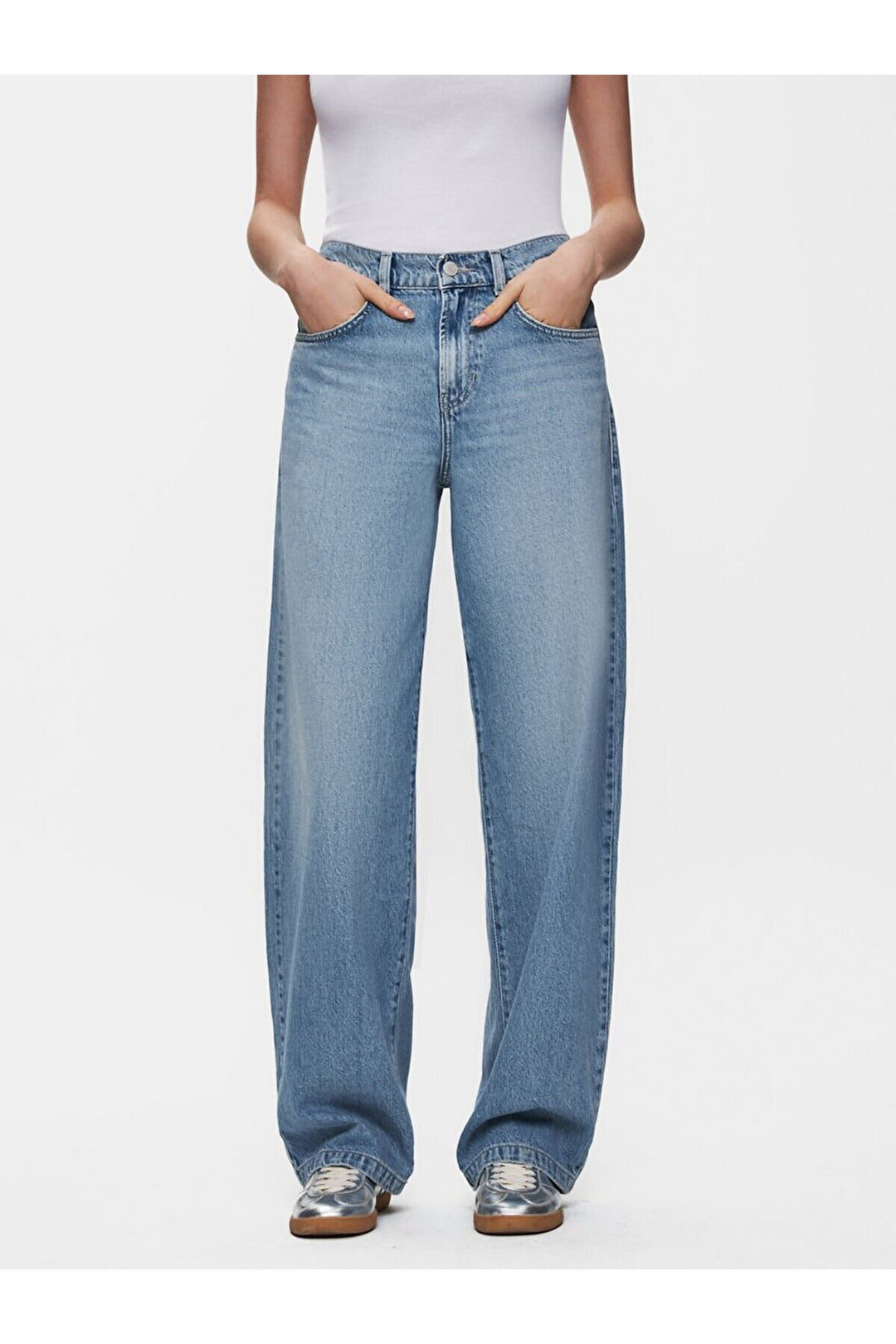 LTB Pantalon en jean baggy Larrıe - karişik_55995