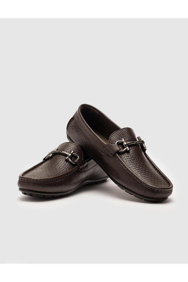 Cabani Shoes Chaussures pour hommes en cuir véritable marron - Marron