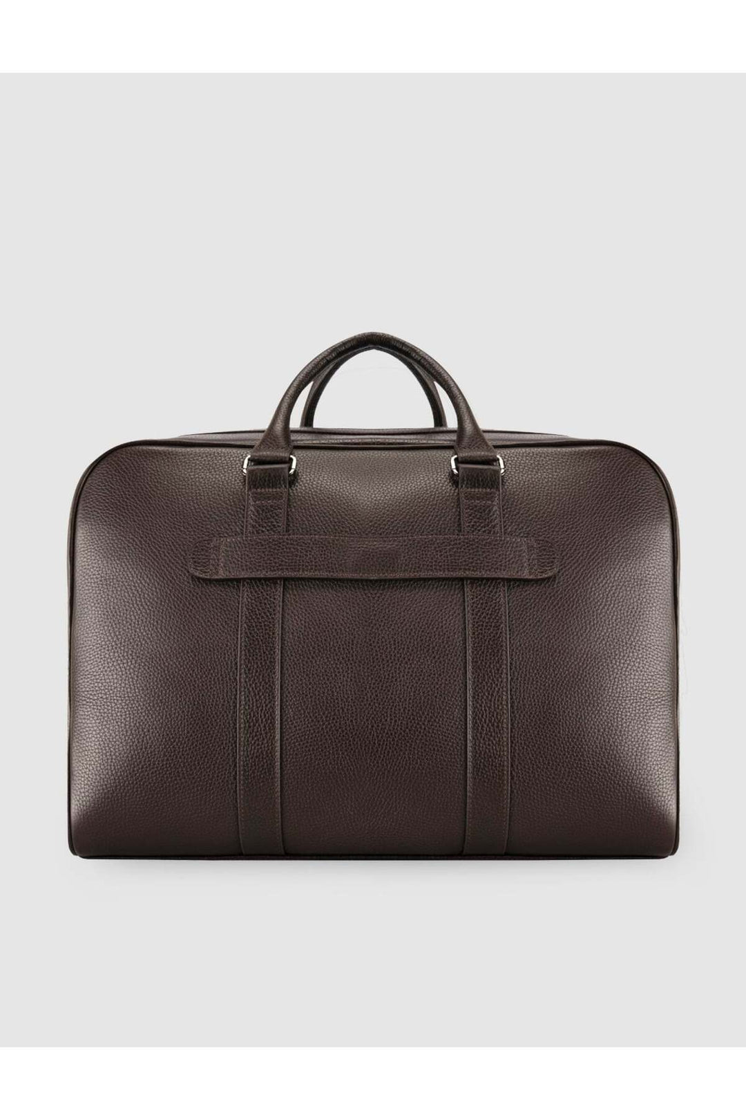 Cabani Shoes Sac en cuir véritable marron pour homme, à main et de voyage. - Multicolore