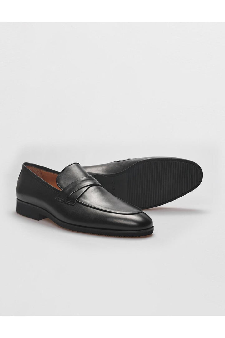 Cabani Shoes Chaussures classiques pour hommes en cuir véritable noires - Multicolore
