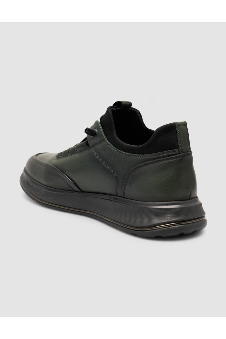 Cabani Shoes Chaussures de sport pour hommes kaki avec lacets - Kaki