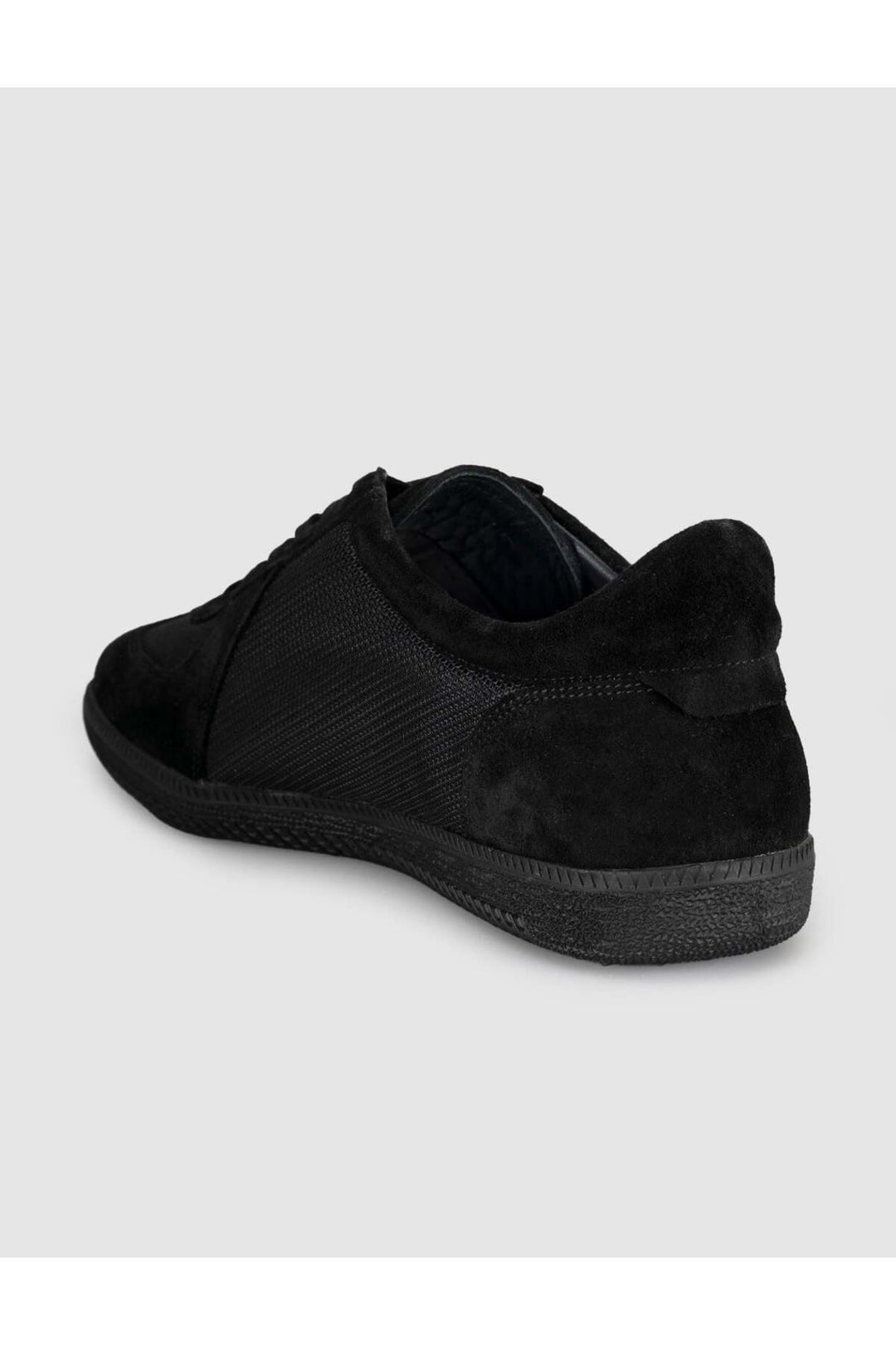 Cabani Shoes Chaussures de sport décontractées pour hommes en cuir véritable noir - Multicolore