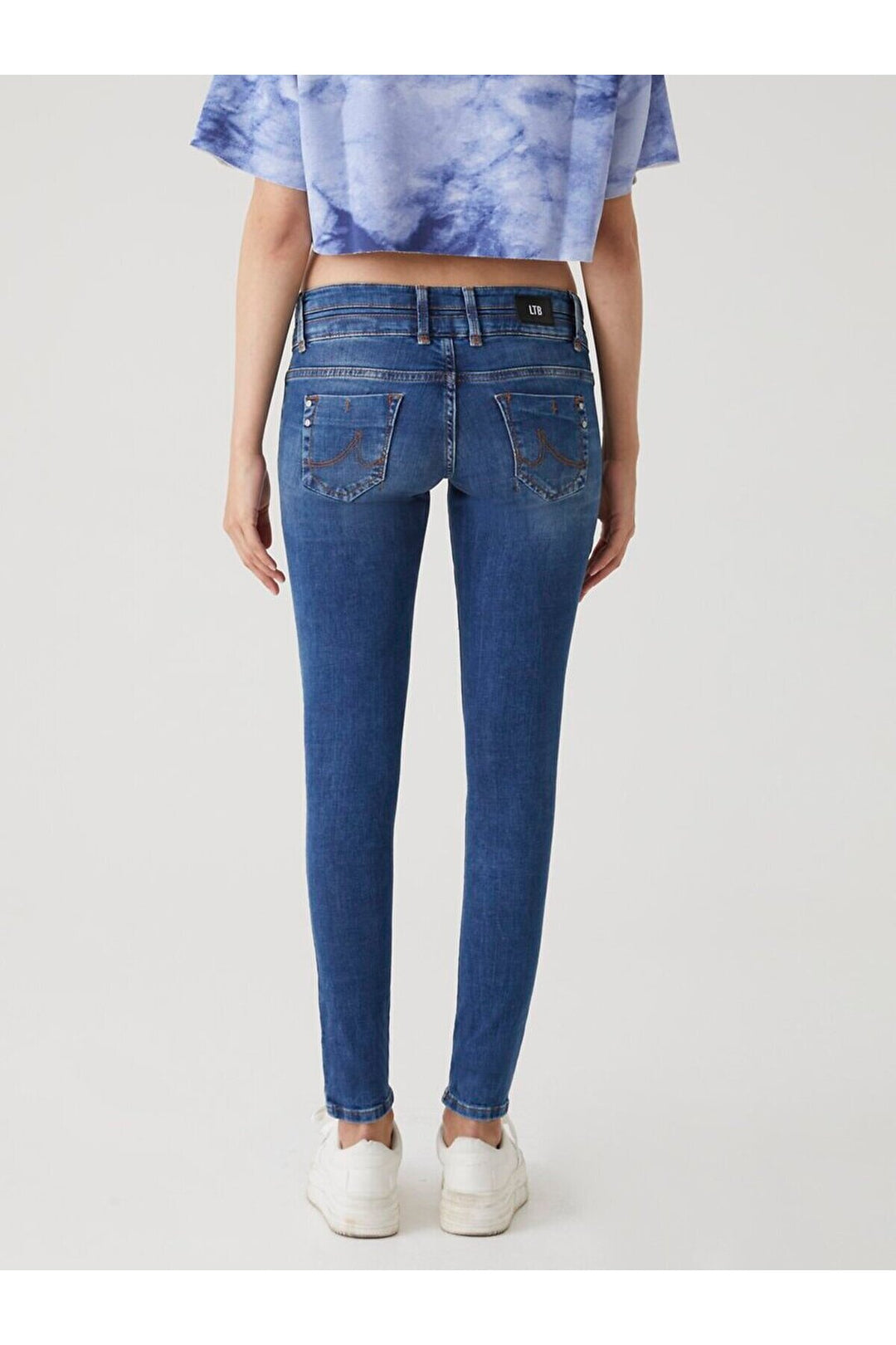 LTB Pantalon à jambe étroite Julita X - Bleu_50670