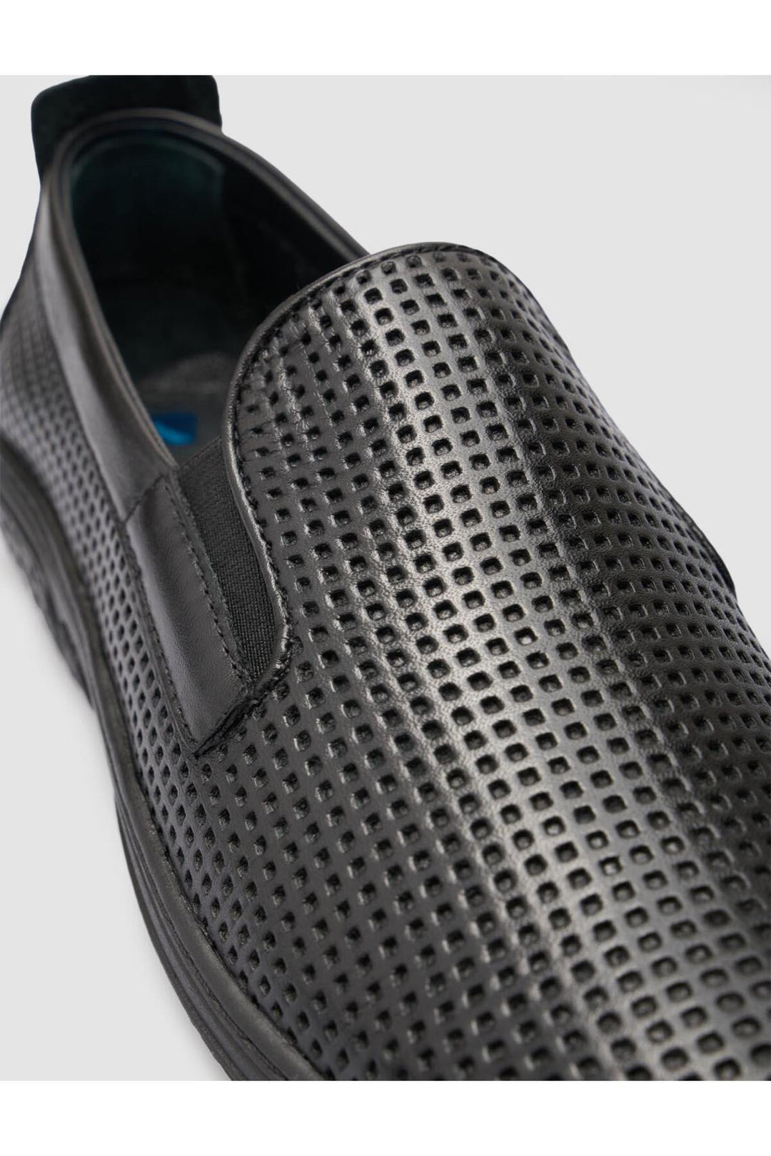 Cabani Shoes %100 Cuir véritable Noir Mocassins pour hommes - Noir