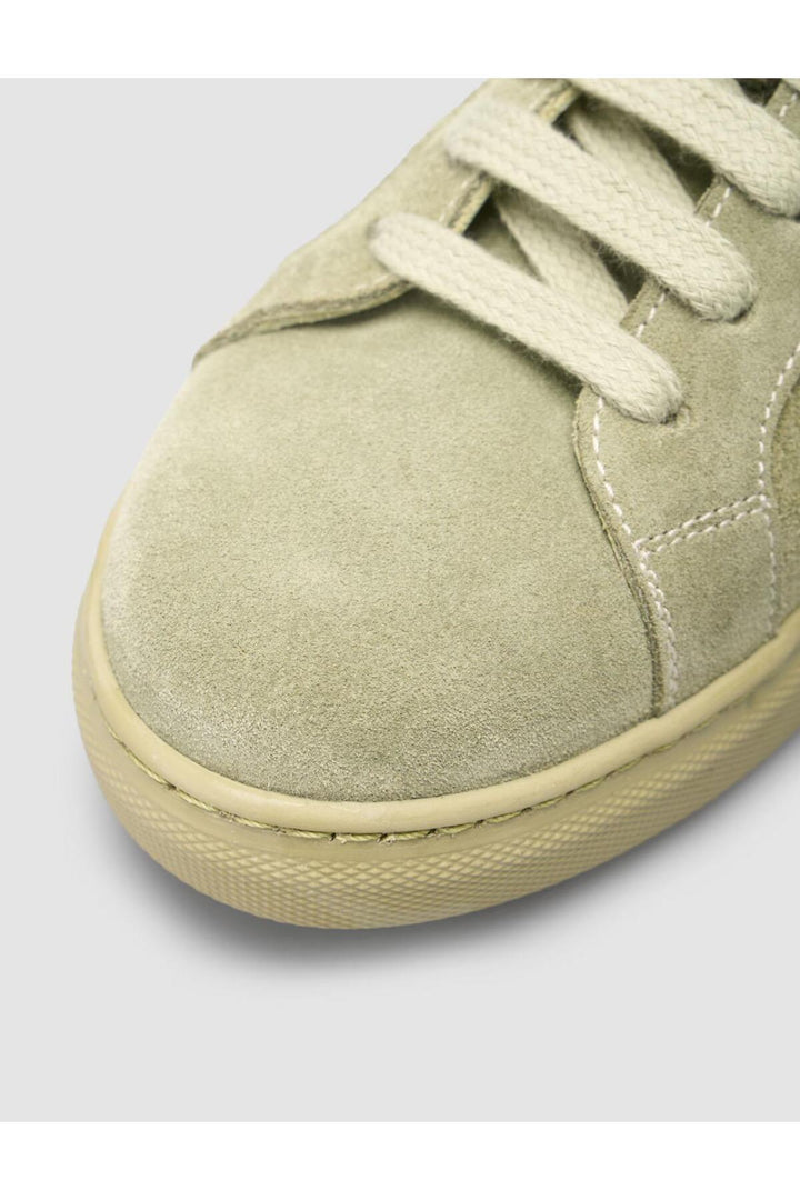 Cabani Shoes MonaMae Baskets Femme Suède Vert - Vert