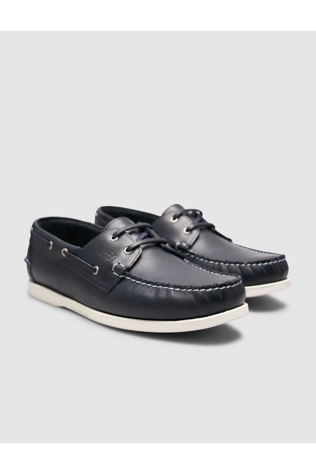 Cabani Shoes Chaussures Loafer en cuir véritable noires à lacets - Multicolore