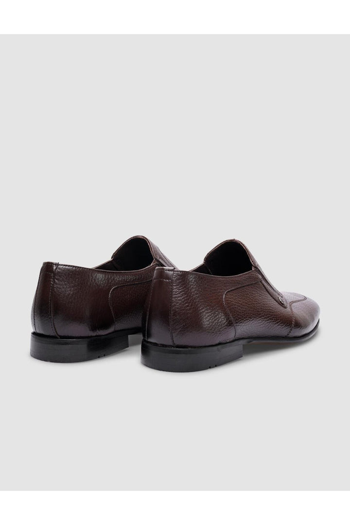Cabani Shoes %100 Cuir véritable Chaussures classiques pour hommes Marron - Multicolore