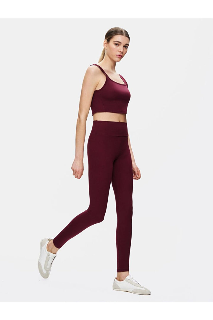 LTB Legging rouge basique Slım